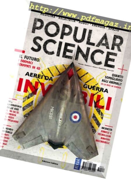 Popular Science Italia – Marzo 2015 Cover