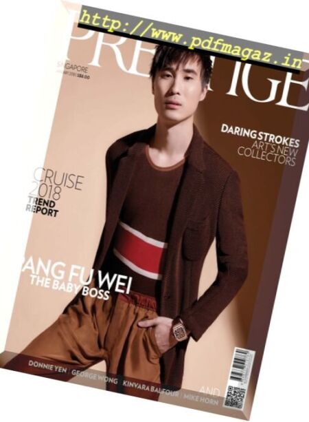 Prestige Singapore – January 2018 Cover