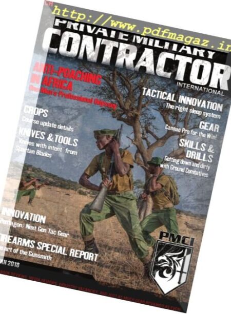 Private Military Contractor International – January 2018 Cover