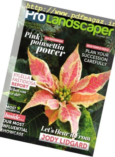 Pro Landscaper – December 2017 Cover