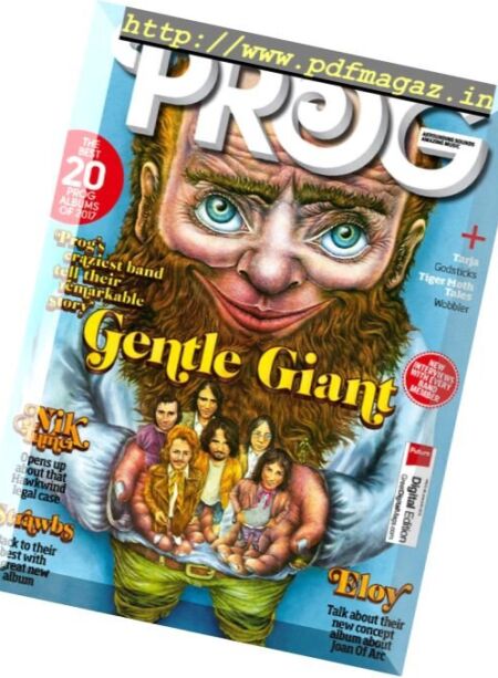 Prog – January 2018 Cover
