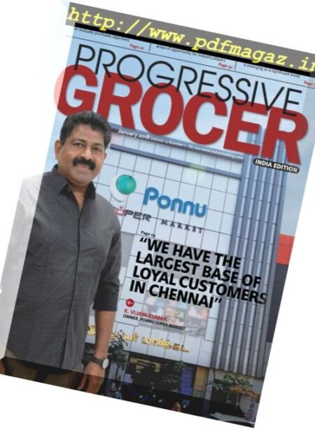 Progressive Grocer – January 2018 Cover