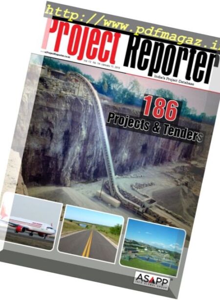 Project Reporter – 15 January 2018 Cover