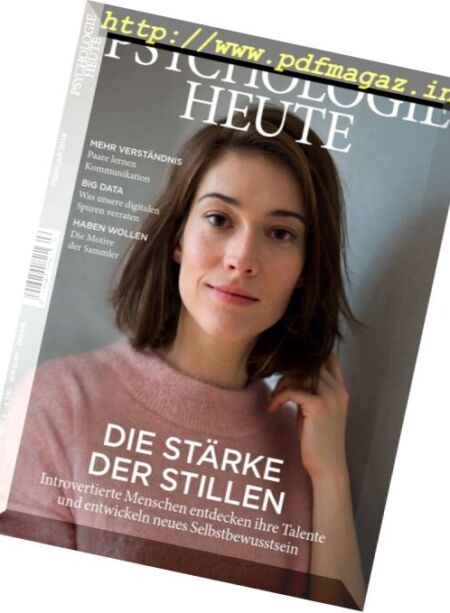 Psychologie Heute – Februar 2018 Cover