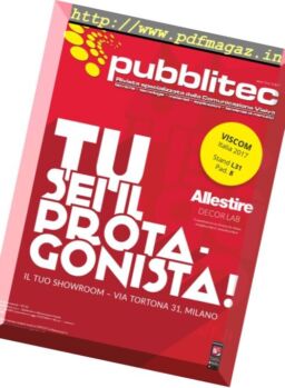 Pubblitec – Ottobre 2017
