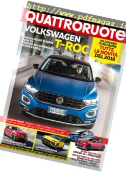 Quattroruote Italia – gennaio 2018