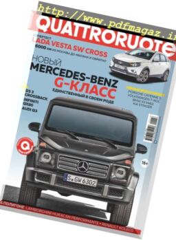 Quattroruote Russia – January 2018