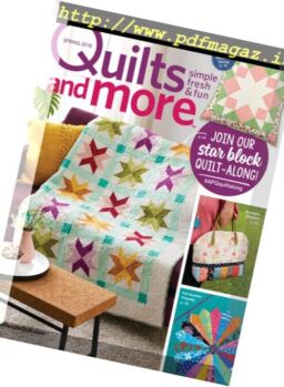 Quilts and More – March 2018