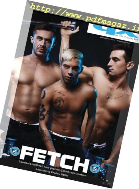 QX Magazine – 17 January 2018 Cover