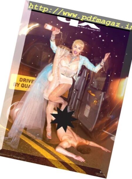 QX Magazine – 27 December 2017 Cover