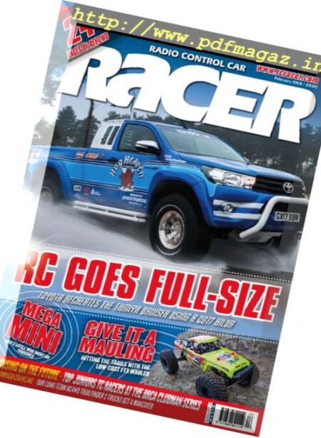 Radio Control Car Racer – February 2018 Cover