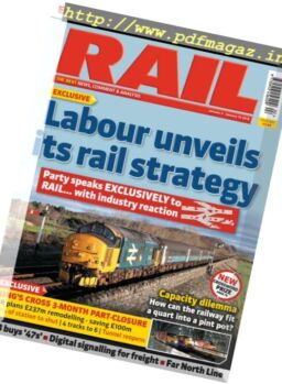 Rail – 13 January 2018
