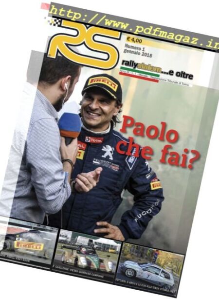 Rally Slalom – Gennaio 2018 Cover