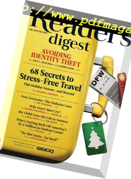 Reader’s Digest USA – January 2018 Cover