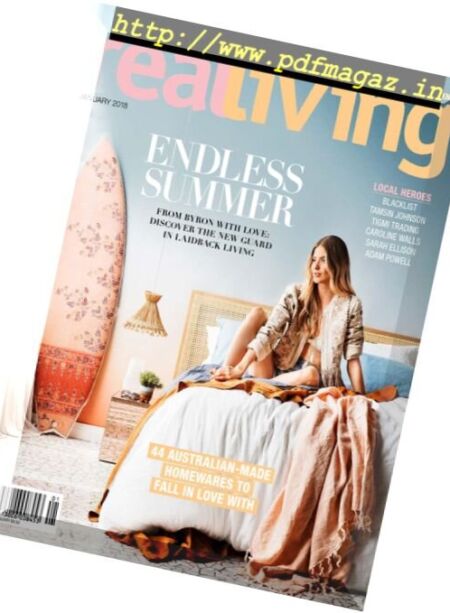 Real Living Australia – January 2018 Cover
