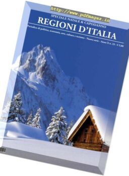 Regioni d’Italia – Speciale Natale 2017