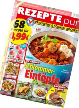 Rezepte Pur – Januar 2018