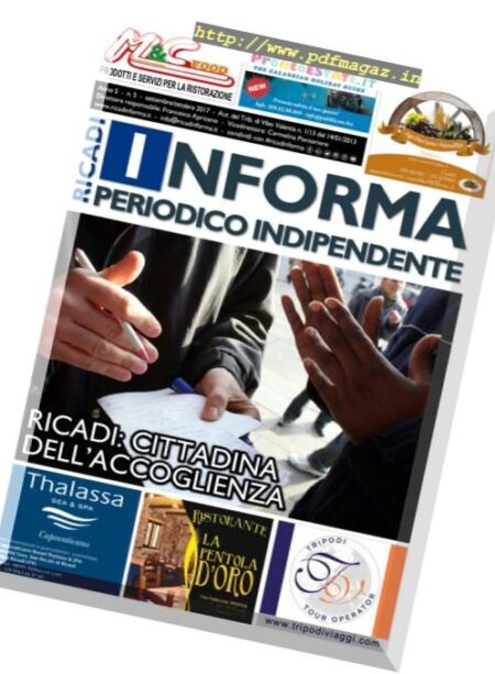 Ricadi Informa – Settembre-Ottobre 2017 Cover