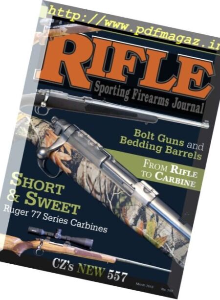 Rifle Magazine – March-April 2018 Cover