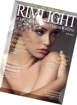 Rimlight Models & Photographers – N.13, 2018