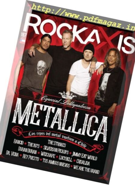 Rockaxis Chile – Marzo 2017 Cover