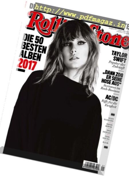 Rolling Stone Germany – Januar 2018 Cover