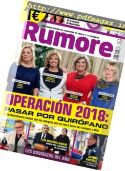Rumore Spain – 8 Enero 2018