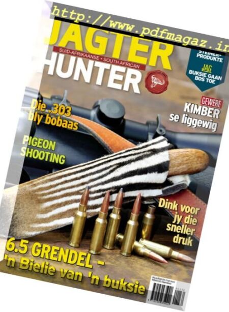 SA Hunter Jagter – January 2018 Cover