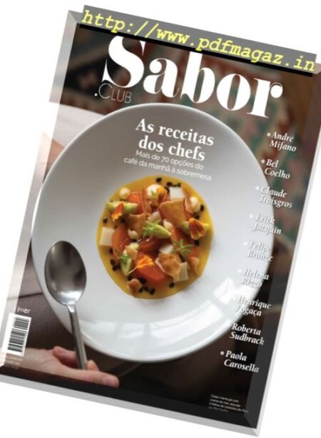 Sabor.Club – Fevereiro 2018 Cover