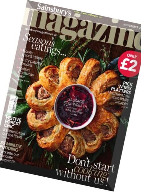 Sainsbury’s Magazine – November 2017 Cover