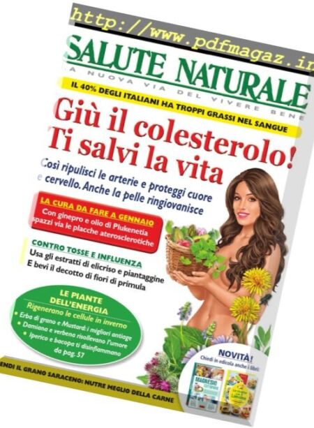 Salute Naturale – Gennaio 2018 Cover