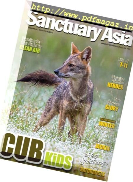 Sanctuary Asia – February 2018 Cover
