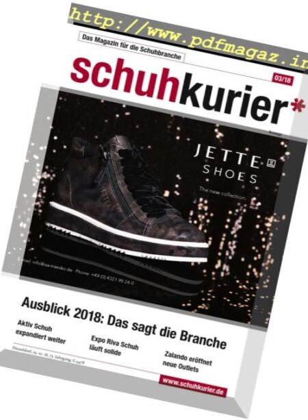 Schuhkurier – 19 Januar 2018 Cover