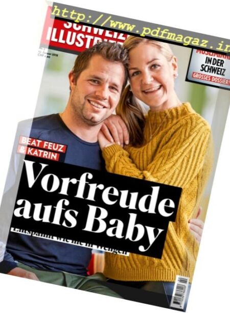 Schweizer Illustrierte – 12 Januar 2018 Cover