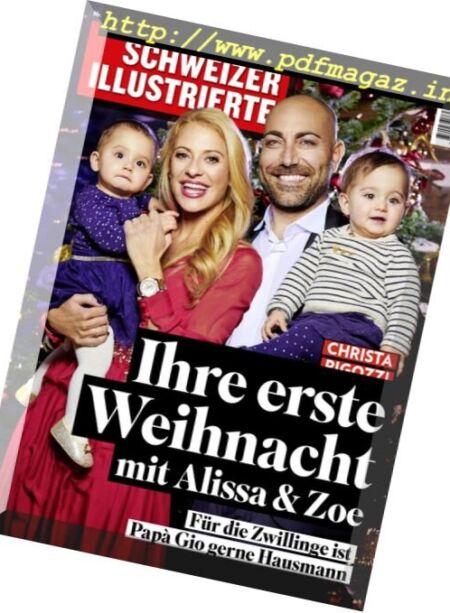 Schweizer Illustrierte – 22 Dezember 2017 Cover