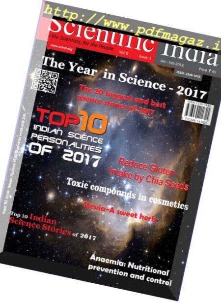 Scientific India – January-February 2018 Cover