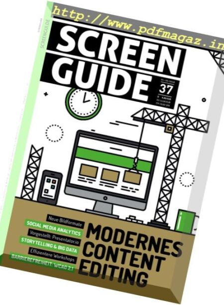 Screenguide Germany – Januar – Marz 2018 Cover