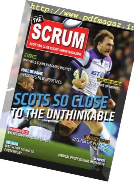 SCRUM Magazine – December 2017 Cover