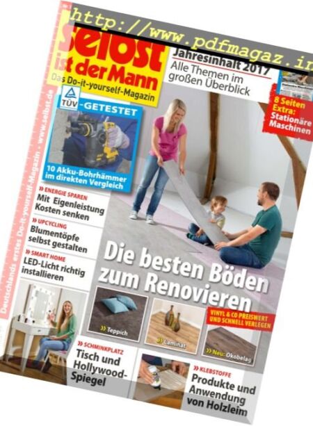 Selbst ist der Mann – Januar 2018 Cover