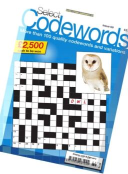Select Codewords – Issue 69, 2018