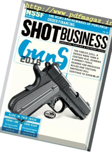 SHOT Business – January 2018 Cover
