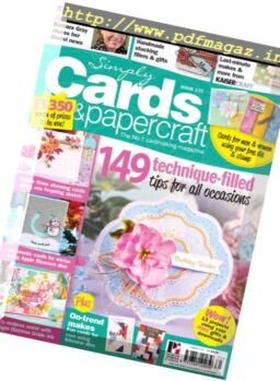 Simply Cards & Papercraft – January 2018