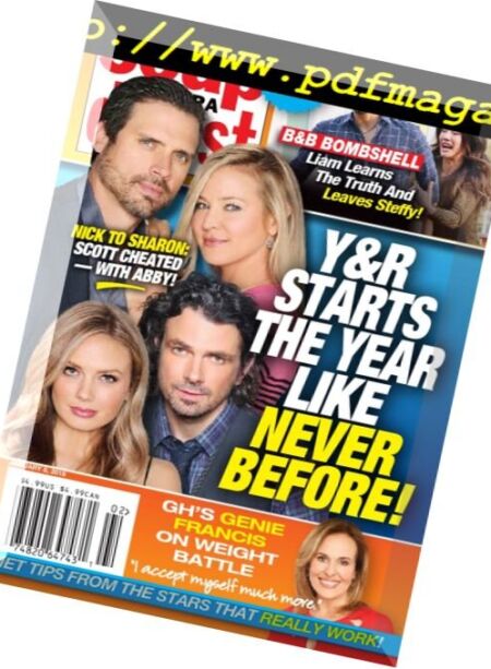 Soap Opera Digest – 8 January 2018 Cover