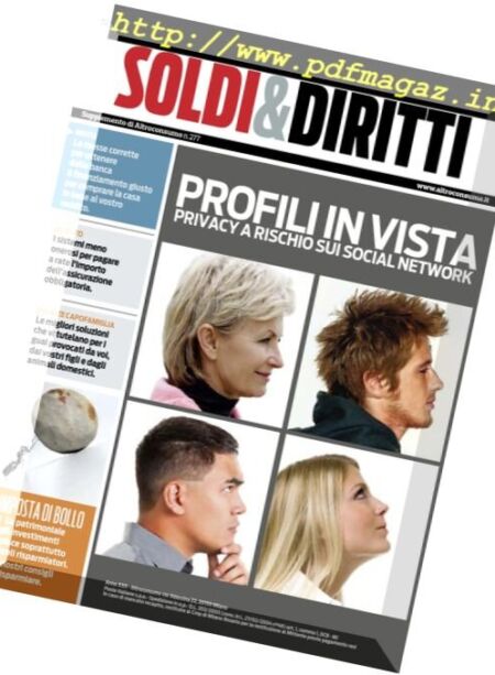 Soldi & Diritti – Gennaio 2014 Cover