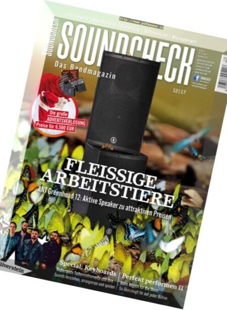 Soundcheck – Dezember 2017 Cover