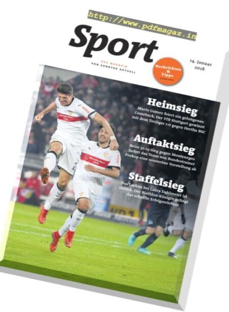 Sport Magazin – 14 Januar 2018 Cover