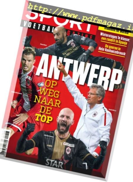 Sport Voetbal Magazine – 17 Januari 2018 Cover