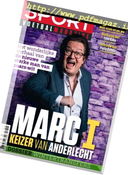 Sport Voetbal Magazine – 3 Januari 2018 Cover