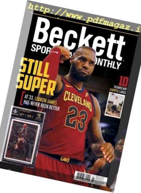 Sports Card Monthly – February 2018 Cover