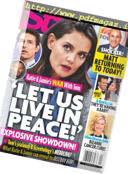 Star Magazine USA – 22 January 2018 Cover